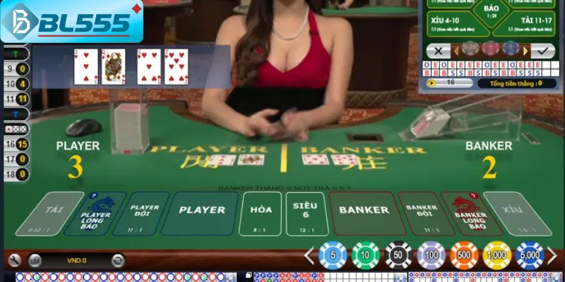 Kinh Nghiệm Chơi Casino Trực Tuyến BL555 – Thắng Lớn 2025 Bàn baccarat live BL555 có dealer Việt Nam xinh đẹp